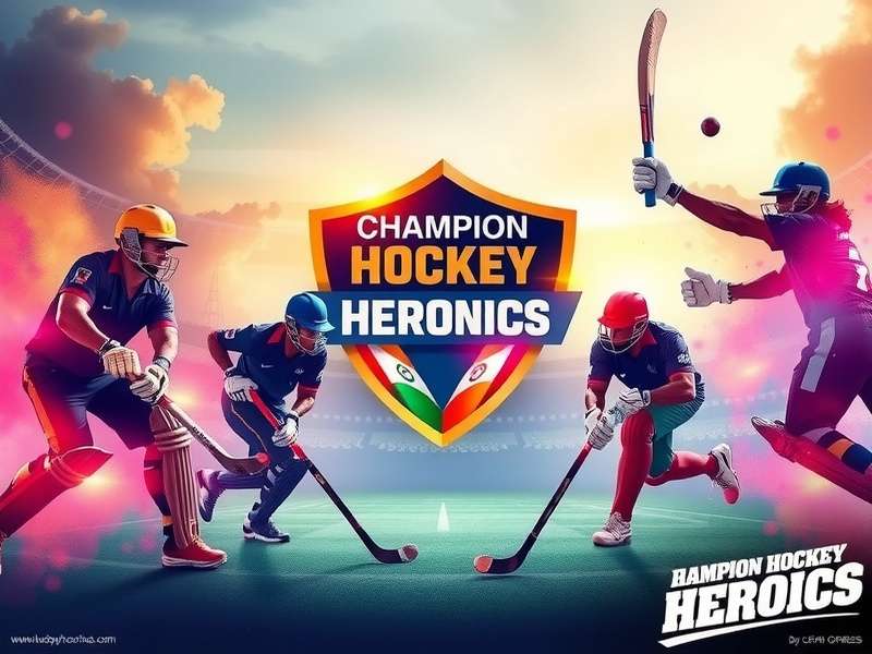 Indian Hockey Legends in Champion Hockey Heroics